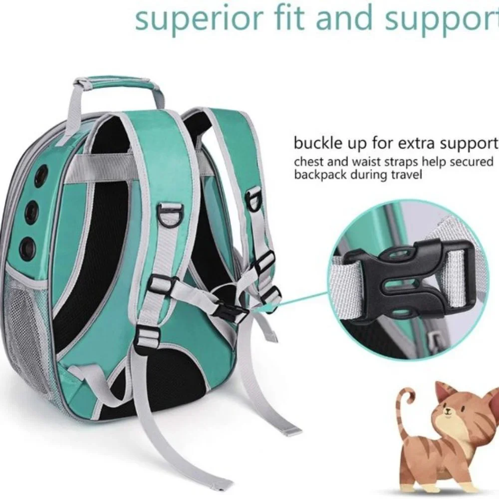 Green Bubble Airline-Approved Pet Carrier Backpack - Picture 3 of 10